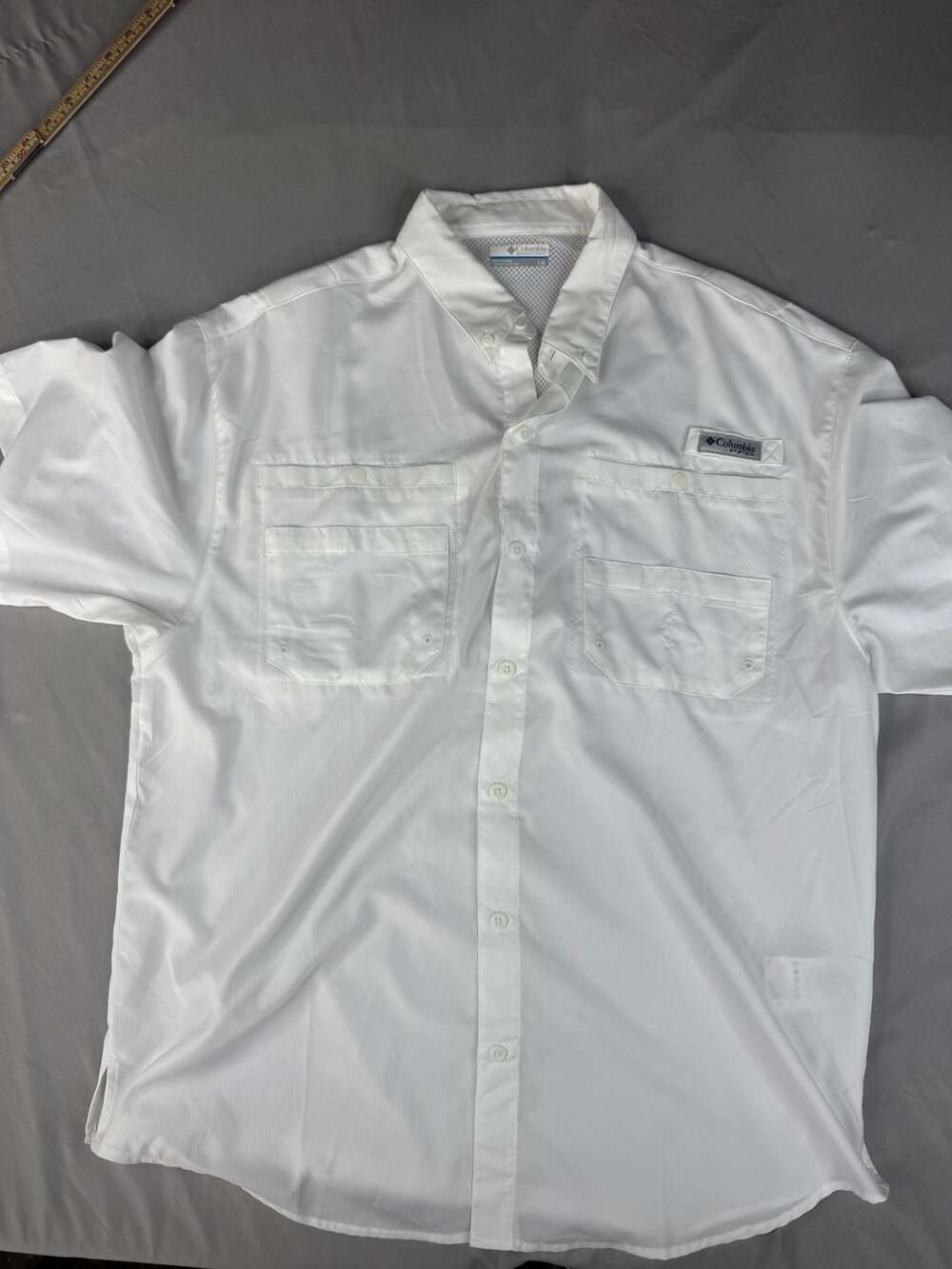Columbia PFG Tamiami II Short Sleeve Shirt White L
